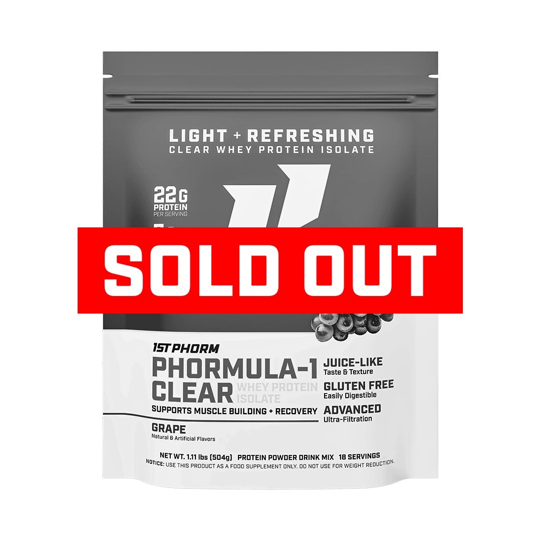 Phormula-1 Clear Grape - Sold Out