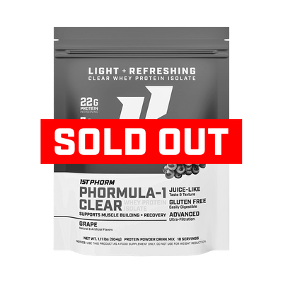 Phormula-1 Clear Grape - Sold Out