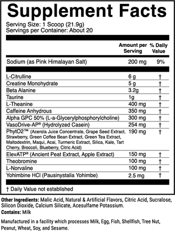 Project-1 Pre-Workout – 1st Phorm