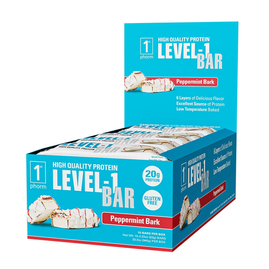 Level-1 Bar Peppermint Bark | 1st Phorm