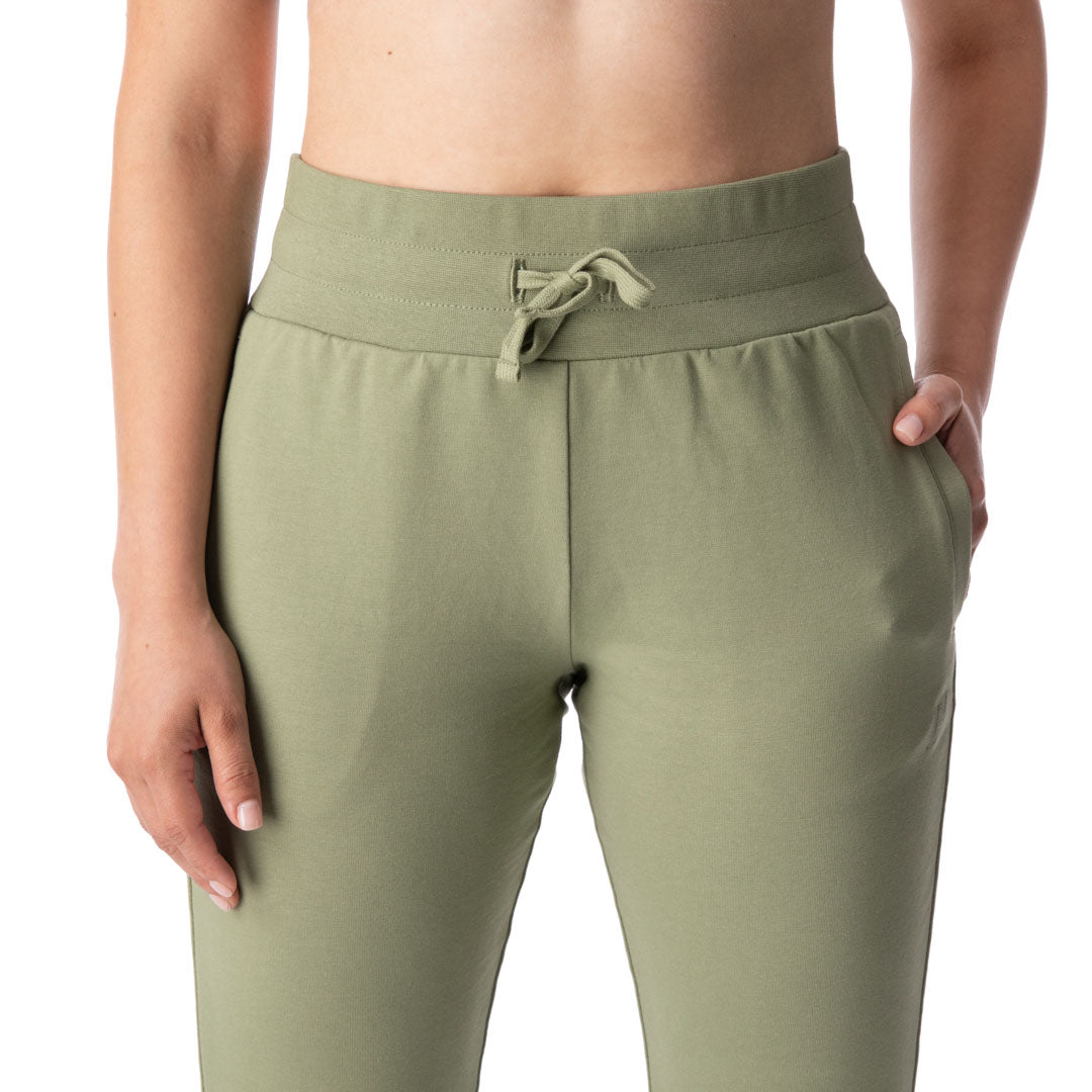 Paragon fitwear high rise olive green joggers size small NWOT