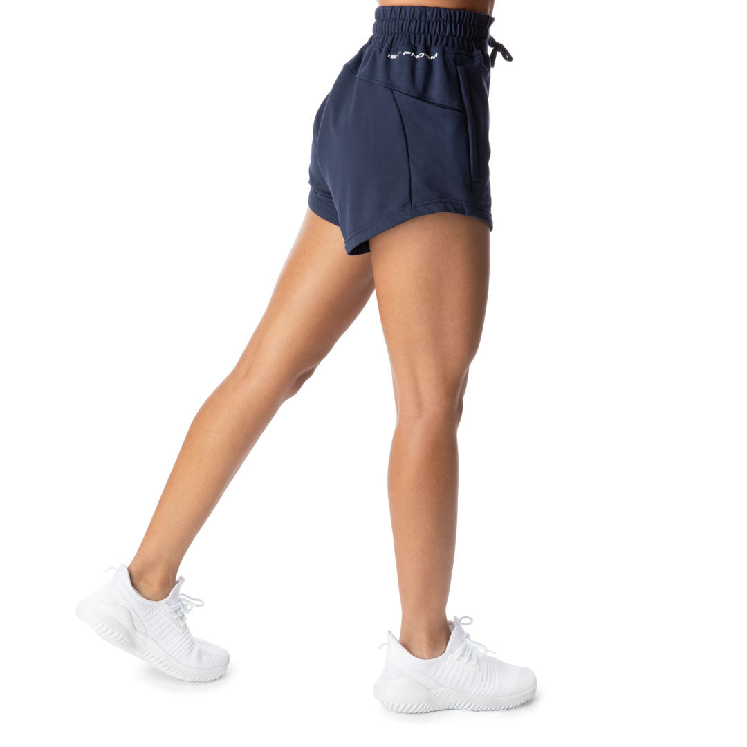  Champion Women's Cropped, athletic navy, X Small